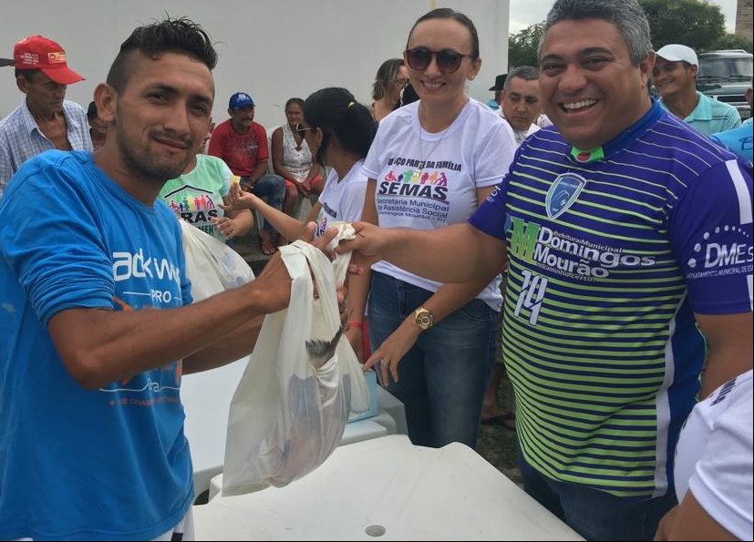 entrega de peixes