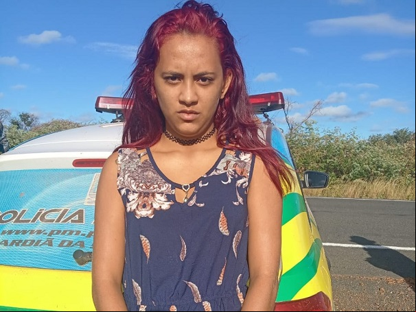 jovem presa com cocaína no Piauí - Oeiras